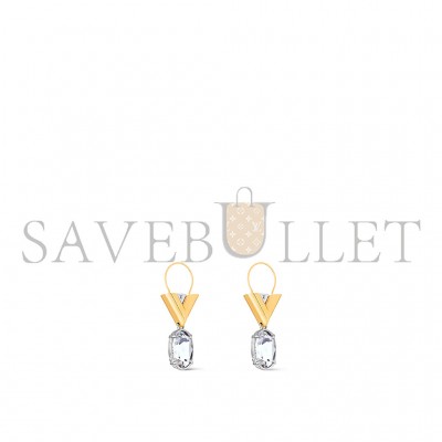 LOUIS VUITTON V FOR VUITTON EARRINGS M02261